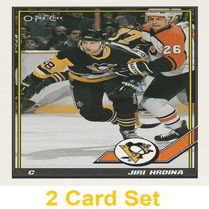 Jiri Hrdina Hockey Card Collection